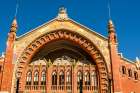 Details of the Mercat de Colon (Columbus Market), Valencia, Spain. Art Print
